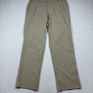 Peter Millar Surge Performance Trouser Pants Mens 32x30 OAT Khaki Golf